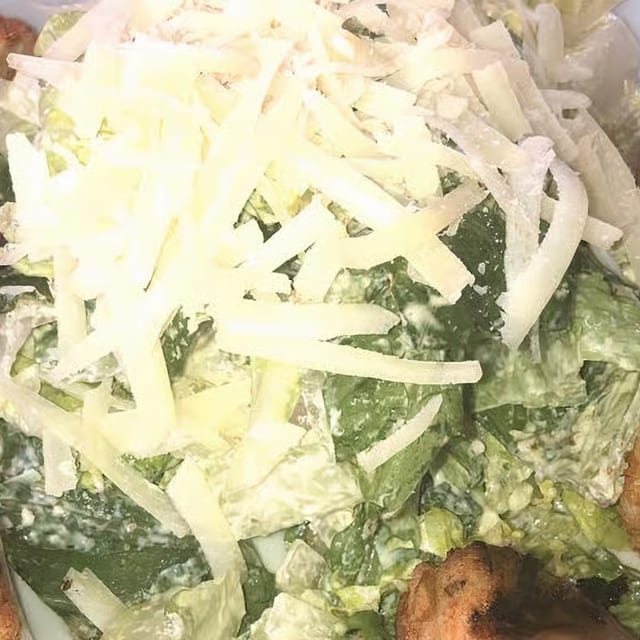 Grilled Chicken Caesar Salad.
