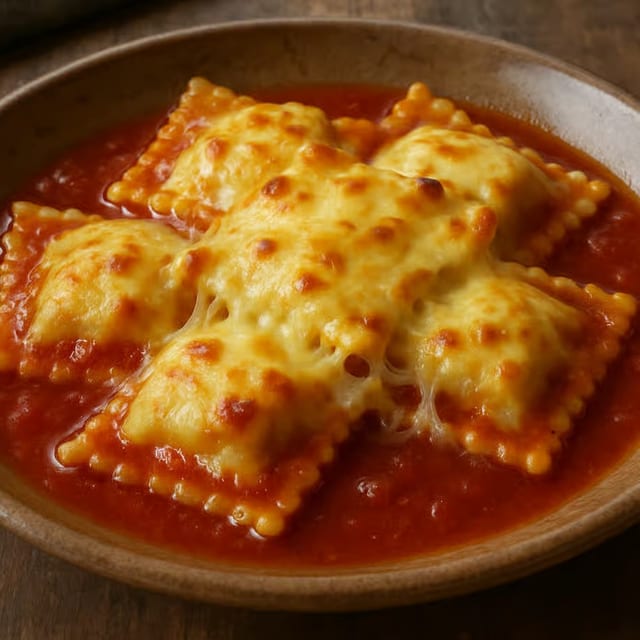 Meat Ravioli.