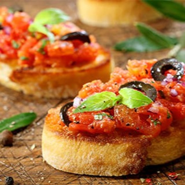 Bruschetta.