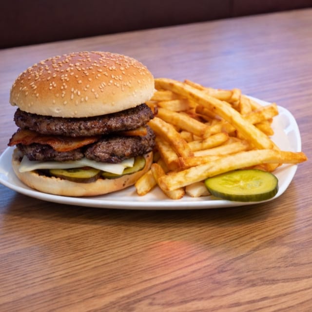 Double Hamburger.