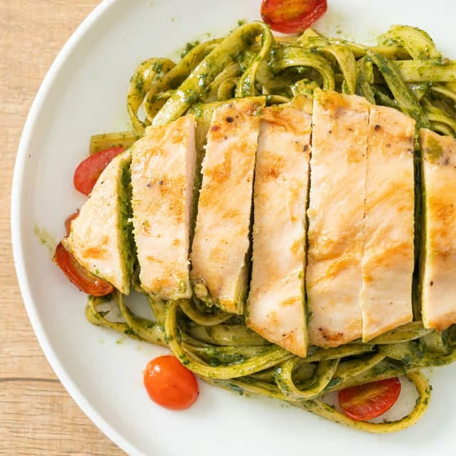 Chicken Pesto.