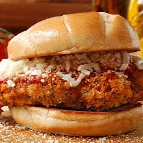 Chicken Parmesan Grinder.