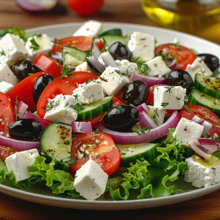 Fresh Greek Salad and More!